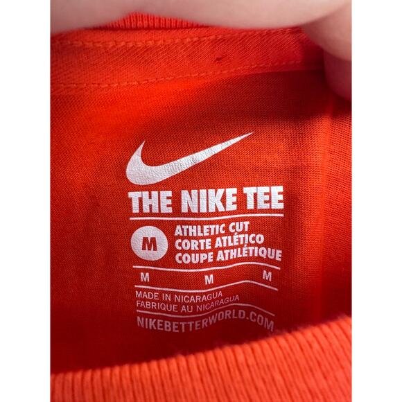 Clemson Nike Men’s sz M All In National Champions T Shirt 2018 2019 NCAA Orange - Picture 5 of 7